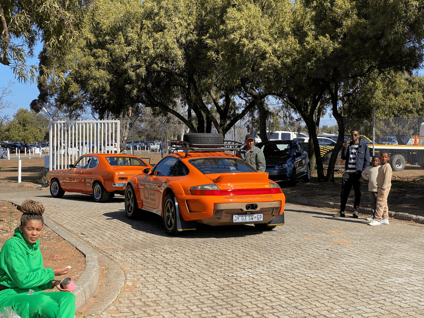 SafariProjek Porsche 911. Number 02 - Classic Car Show Nasrec 9 July