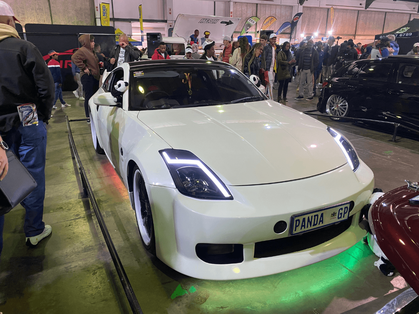Nissan Fairlady 350Z. Panda - Classic Car Show Nasrec 9 July