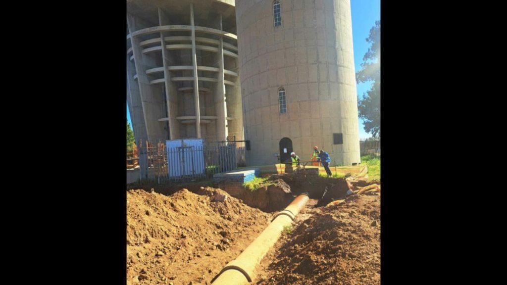 Northmead Water Tower - Edwin Sodi - Carte Blanche - Benoni Media