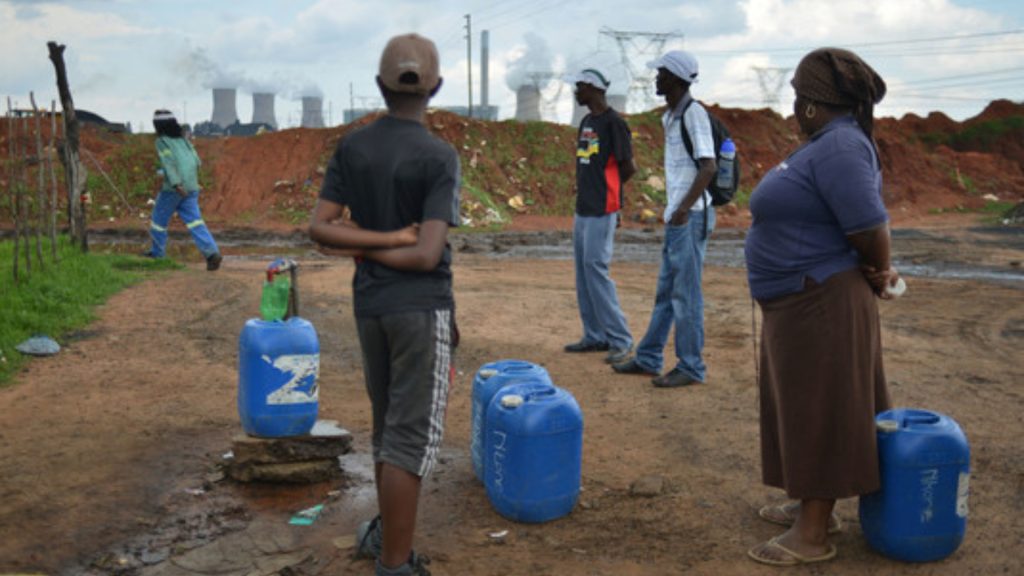residence left without water Benoni media