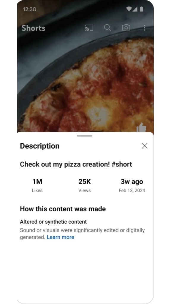 YouTube New AI Transparency Features Benoni Media