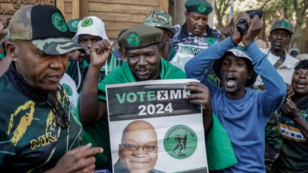 MK Party Threaterns demonstrations Benoni Media