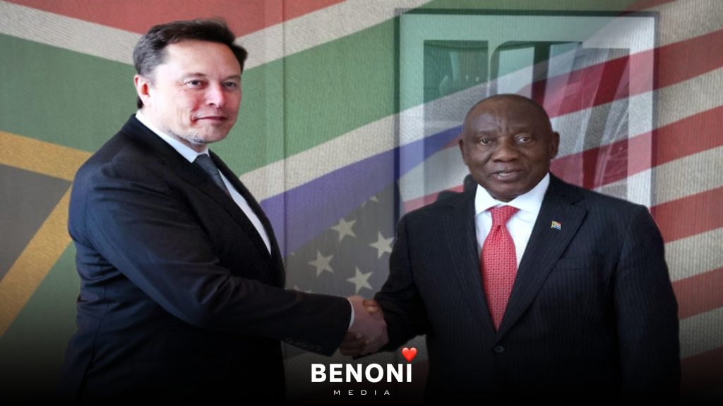 Ramaphosa meets with Elon Musk Benoni Media