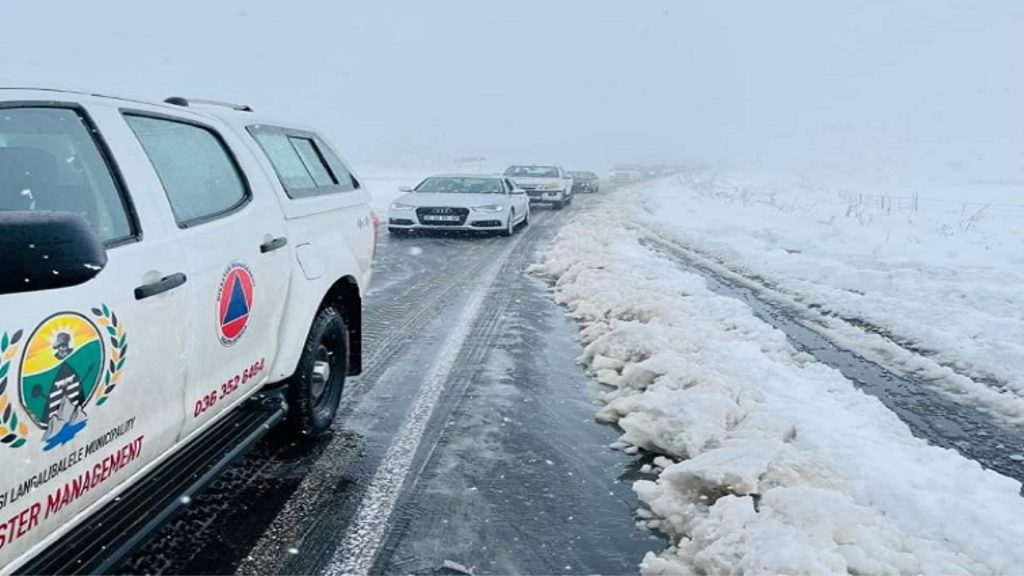 N3 reopened after severe snowstorm Benoni Media